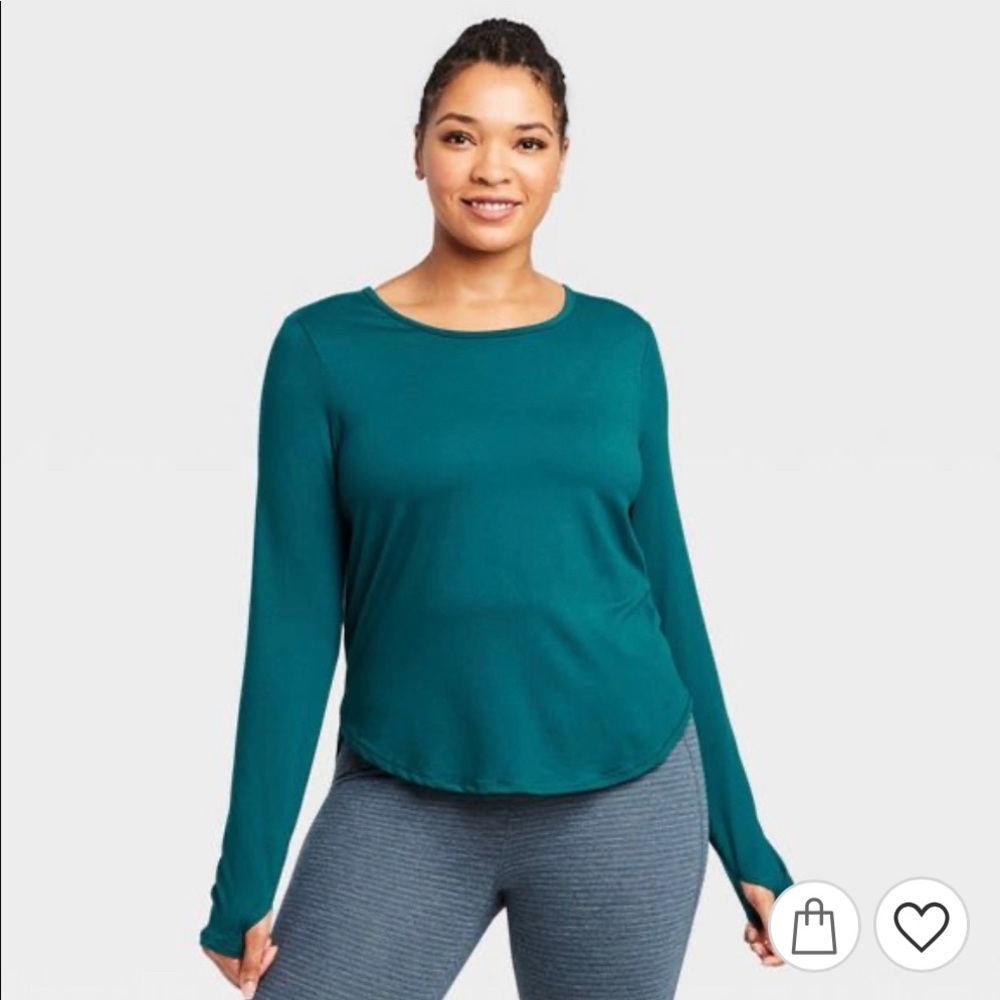 All in motion essential long sleeve shirt